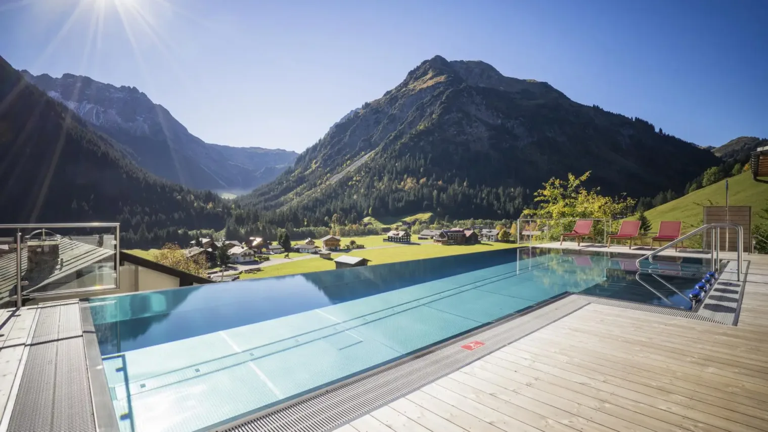 kleinwalsertal rosenhof oesterreich wellnessbecken wellness